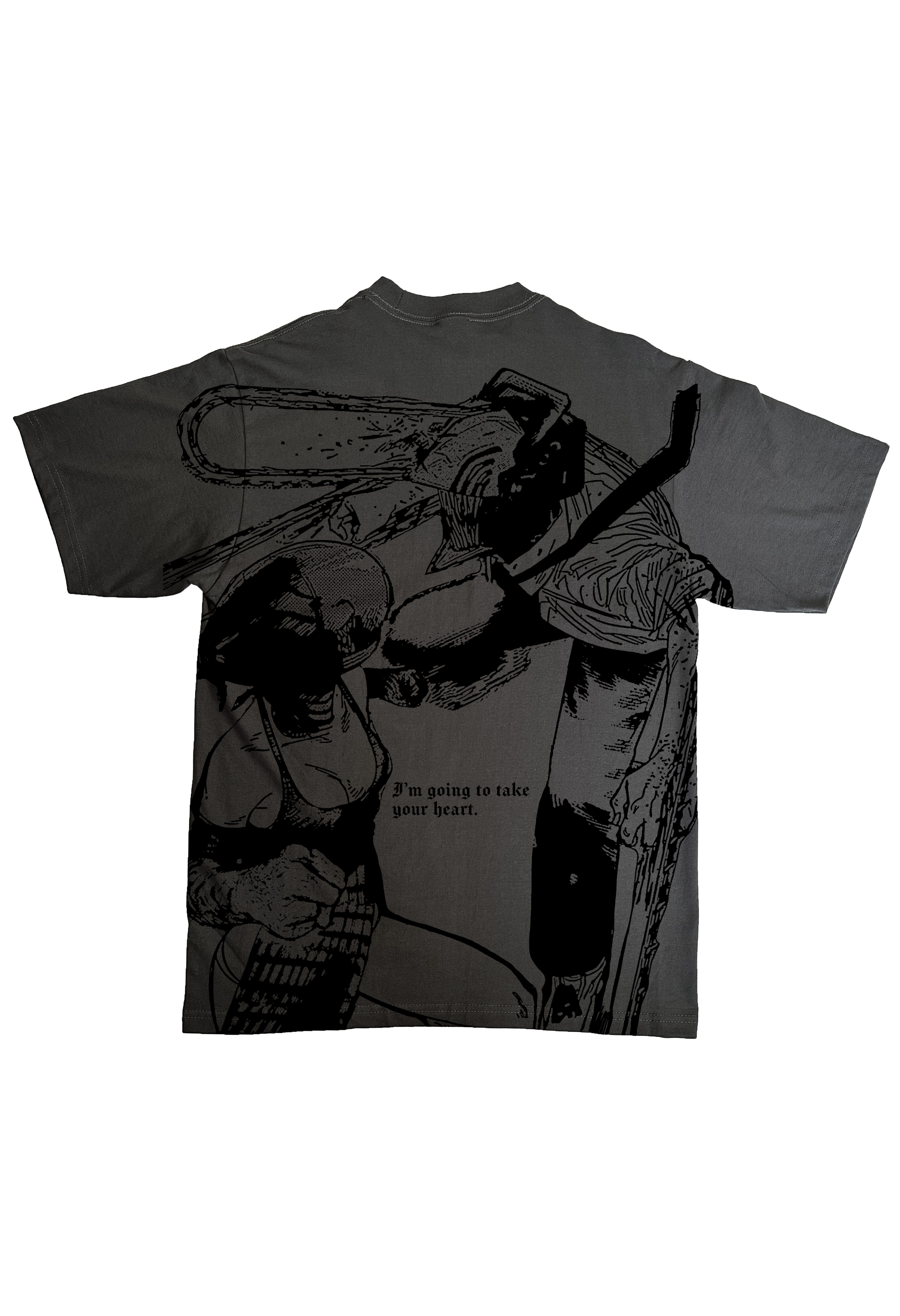 REZE + DENJI "PREMIUM HEAVY WEIGHT OVERSIZED TEE"