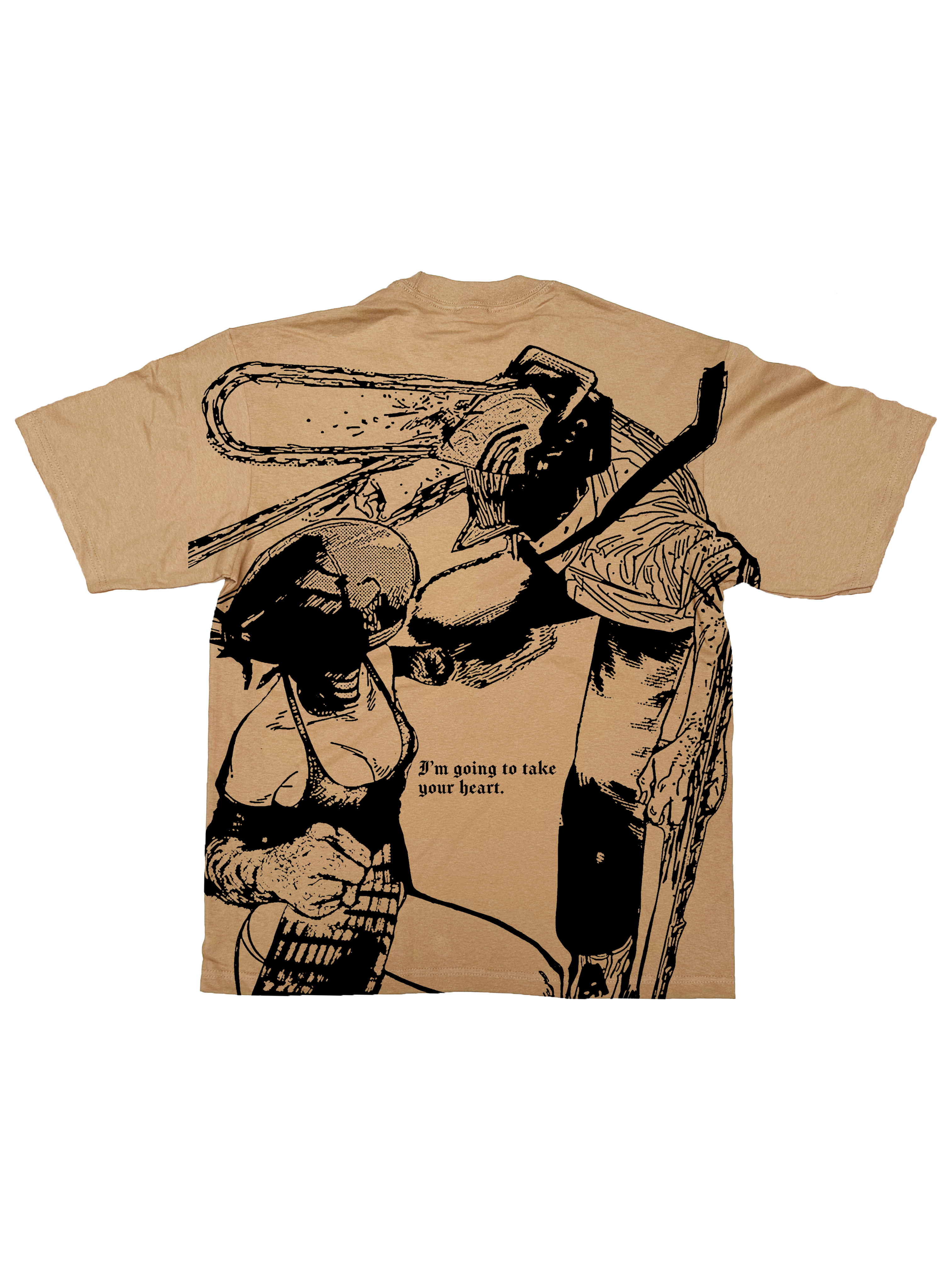 REZE + DENJI "PREMIUM HEAVY WEIGHT OVERSIZED TEE"